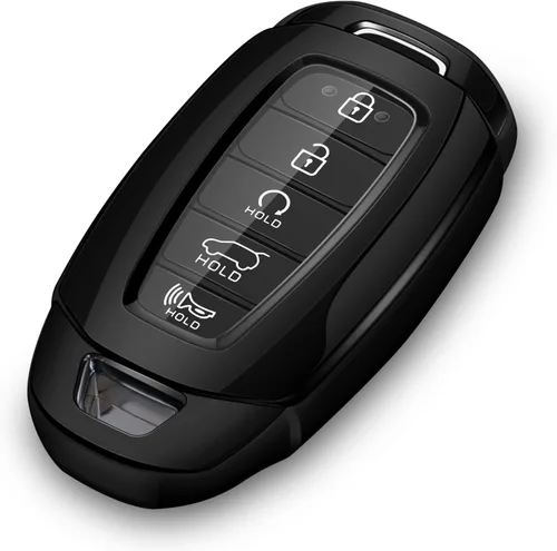 Vista 9 de Funda para llave de coche Hyundai 2024 2021 2022 2023 Accesorios Rojo