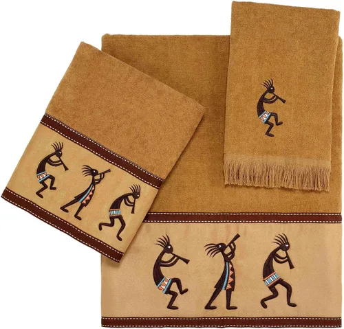 Vista 4 de Avanti Linens Toalla de baño Kokopelli Multicolor