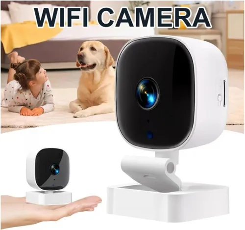 Vista 2 de Cámara de seguridad para el hogar WiFi 1080P Blanco