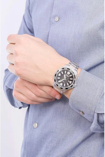 Vista 5 de Citizen Mens Analogue Eco-Drive Watch with Stainless Steel Band