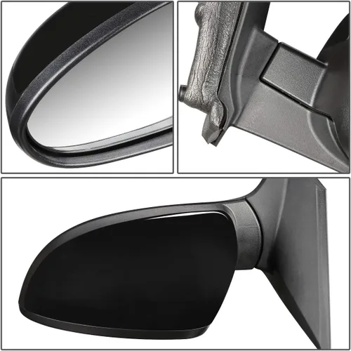 Vista 3 de Auto Dynasty GM1320433 Espejo de puerta con visión lateral izquierda y conductor+calefacción, compatible con Chevy Sonic 12-19