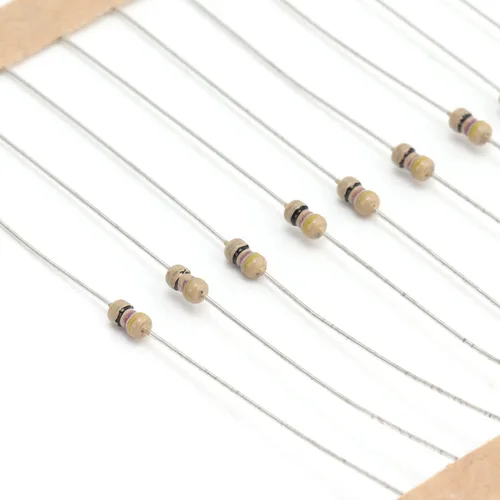 Vista 9 de Resistors Matching Set, Assorted Resistor Graphite 10Ω?1MΩ Convenient for Experiments for DIY Projects
