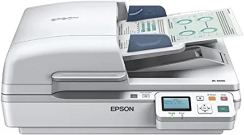 Vista 8 de Epson WorkForce DS-6500 - Escáner de hojas y documentos a color, alimentador automático de documentos (ADF) y dúplex de 100 páginas (B11B205221)