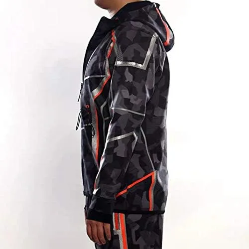 Vista 4 de Rulercosplay Super Hero Sudadera con capucha de Tony Stark 11 réplica de chaqueta de cosplay - Versión Deluxe