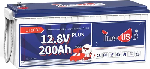 Vista 9 de Timeusb Batería LiFePO4 de litio con motor de arrastre de 12 V 50 Ah con protección a baja temperatura, células de grado A integradas BMS de 50 A