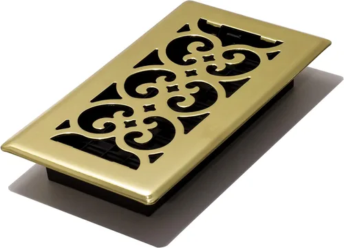 Vista 16 de Decor Grates Registro de suelo SPH210-RB, 2x10, acabado bronce frotado