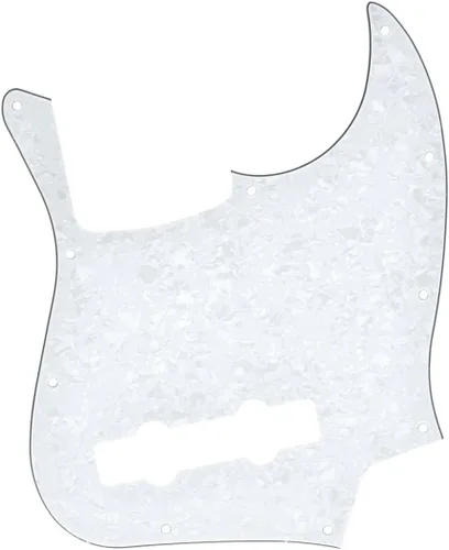 Vista 11 de Dopro Guardabarros de 5 cuerdas para Bajo Jazz J, placa de rayado, perla de abulón para Bajo Jazz Fender de 5 cuerdas EE. UU./México