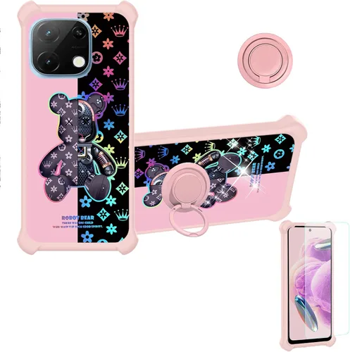 Vista 130 de jioeuinly Funda para Tecno Spark Go 2025 Compatible con Tecno Spark Go 1 / GO 1S / Pop 9 4G Funda de Teléfono Cubierta