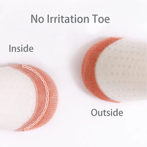 Vista 7 de Calcetines de verano para bebés y niños pequeños, paquete de 8 calcetines de algodón para bebés