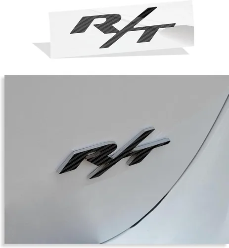 Vista 20 de R/T Emblema de Superposición Adhesivo - 2011-2026 Durango R/T (Naranja Brillante)