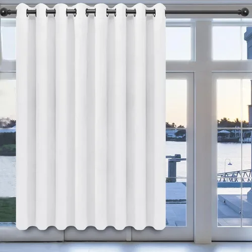 Vista 66 de Easy-Going - Cortinas opacas para dormitorio, aislamiento térmico sólido con ojales, cortinas de ventana para reducción de ruido, cortinas