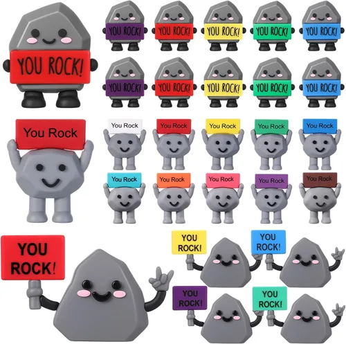 Vista 63 de Gejoy 25 piezas de mini figuras de pato, coloridos regalos motivacionales positivos, decoraciones inspiradoras de animales para graduación