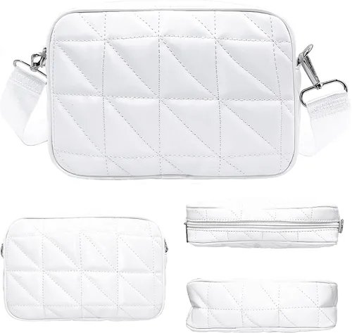 Vista 2 de lifwimner Crossbody Bags for Women with Coin Purse Pouch Small Quilted Shoulder Clutch Handbags 2 Size Bags