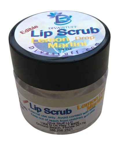 Vista 23 de Exfoliante labial de Diva Stuff, Acai berry