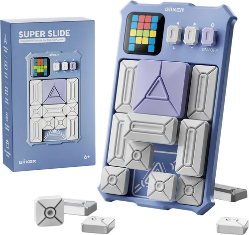 Vista 19 de GiiKER Super Slide Puzzle Game, más de 500 desafíos, juguete STEM para mayores de 6 años