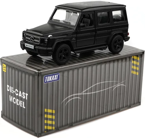 Vista 6 de TOKAXI 1/36 Escala Mercedes Benz AMG G63 Modelos de Coches de Diecast, Vehículos de Tracción hacia atrás G Wagon, Coches de Juguete, Regalos