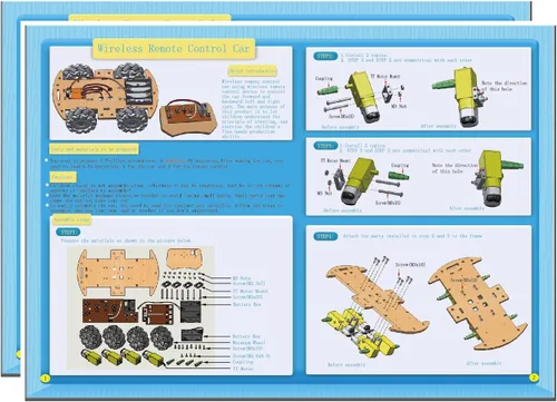 Vista 7 de Proyectos STEM para niños de 6, 7, 8, 9, 10, 11, 12 años, construye tu propio auto de control remoto 4WD, kit de electrónica de experimentos