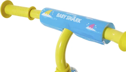 Vista 7 de Dynacraft Triciciclo Baby Shark para niños, diseño divertido y colorido, resistente y seguro, perfecto para niños pequeños que aprenden a montar