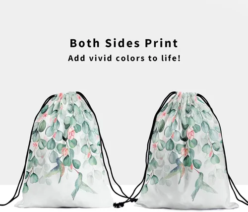 Vista 52 de Bolsa de agarre de gimnasia de piel de animal, bolsa de gimnasia con cordón ajustable, bolsa de cuerda para fauna silvestre, Mariposas Galaxy