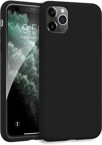 Vista 69 de MXX Funda para iPhone 11 Pro Max, funda de silicona suave resistente a los arañazos, protección completa de la cámara, forro de microfibra