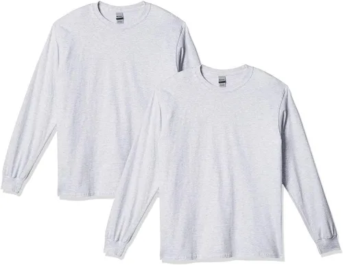 Vista 92 de Gildan - Camiseta de manga larga de algodón ultra estilo G2400 para adultos, paquete múltiple