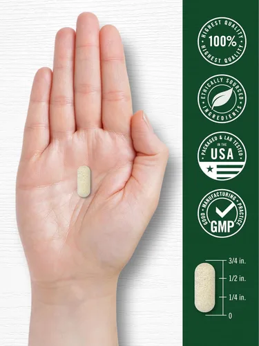 Vista 7 de Carlyle Suplemento antioxidante 100 cápsulas Complejo nutricional Vitamina A, C, E Fórmula sin OMG, sin gluten