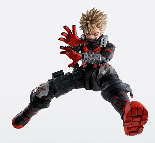 Vista 10 de TAMASHII NATIONS - Figura de acción S.H.Figuarts de Katsuki Bakugo de My Hero Academia -El Principio