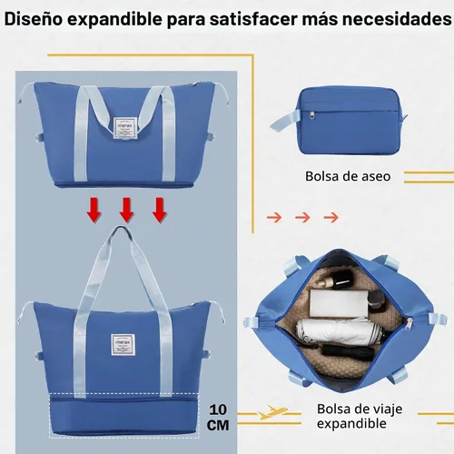 Vista 5 de Merax Equipaje Sets 2 piezas Hardshell 20&28 IN Maleta Set con bolsa de lona