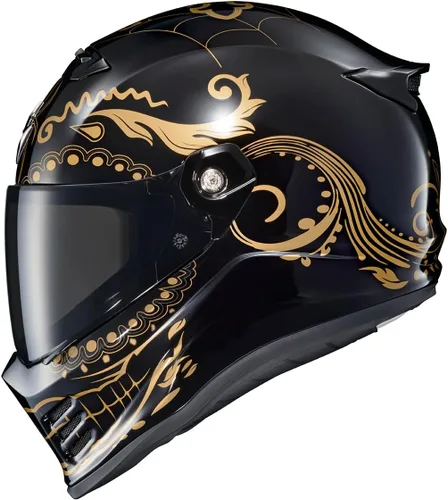 Vista 13 de ScorpionEXO Covert FX - Casco integral para motocicleta adulto estilo Street Fighter - bolsillos para altavoces con Bluetooth, certificación DOT ECE
