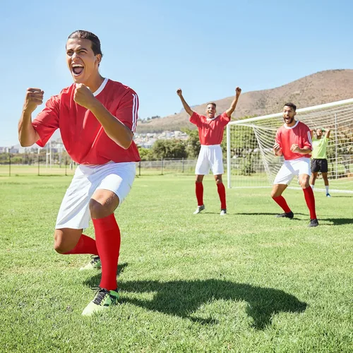 Vista 6 de Jiuguva 20 pares de calcetines de compresión de fútbol de béisbol calcetines de fútbol atlético para mujeres, hombres, adultos y jóvenes