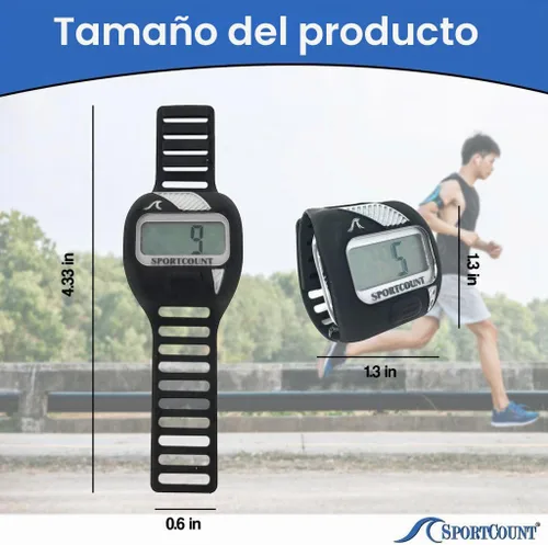 Vista 7 de SportCount contador de vueltas Waterproof, lap and timer tracking, swimming and running and cycling, 1-finger operation, pitch counter, swim