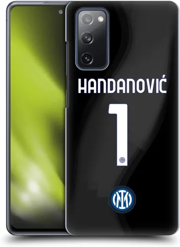 Vista 11 de Head Case Designs Officially Licensed Inter Milan Lautaro Martínez 2022/23 Players Home Kit Hard Back Case Compatible with Samsung Galaxy S20 FE / 5G
