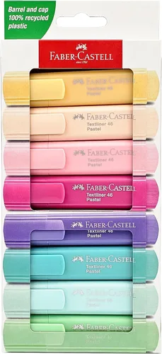 Vista 2 de Faber-Castell 254626 - Resaltador TL 46, Pastel Promo - Pack de 8
