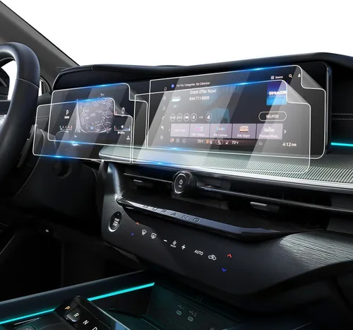 Vista 10 de [9H] infotainment Center visualización táctil vidrio templado anti scratch alta claridad