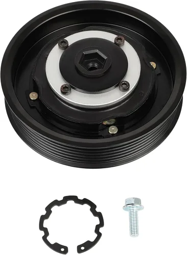 Vista 59 de cciyu Embrague del compresor de aire acondicionado 1993-1997 para Ford E-350 Econoline 7.3L 1993-1997 para Ford E-350 Econoline Club Wagon 7.3L