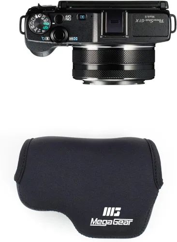 Vista 6 de MegaGear - Funda de neopreno para cámara Canon PowerShot G1 X Mark II