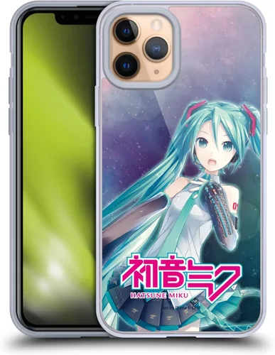 Vista 199 de Head Case Designs Licencia Oficial Hatsune Miku Gráficos Lindos Carcasa de Gel [Protección de Grado Militar] Compatible con Apple iPhone 7