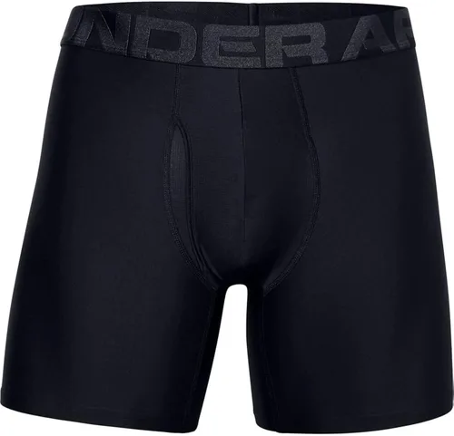 Vista 3 de Under Armour Tech - Ropa interior Boxerjock para hombre 6pulgadas paquete con 2