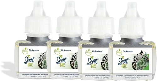 Vista 39 de Scent Fill Ambientador enchufable de sidra de manzana, 4 recambios de aceite perfumado