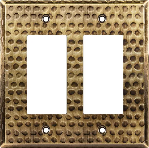 Vista 23 de LIDER Placa decorativa de pared de metal para interruptor o receptáculo, cubierta de salida de acero inoxidable, resistente a la corrosión