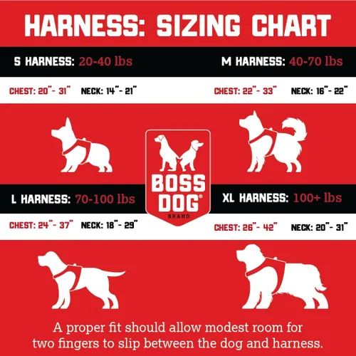 Vista 5 de Boss Dog Arnés táctico, negro, pequeño