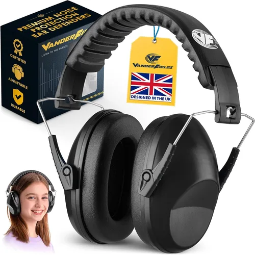 Vista 11 de Vanderfields Auriculares de Protección Auditiva - 26dB - Protección Auditiva para Tiro de Rango - Orejeras con Cancelación de Ruido para Adultos 2
