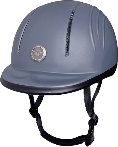 Vista 10 de Casco de equitación TuffRider básico para principiantes Cómodo equipo de protección para la cabeza ecuestre - Certificado SEI
