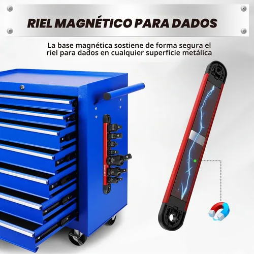 Vista 6 de Juego de adaptadores giratorios de impacto de 7 piezas, 1/4" 3/8" 1/2" Drive Universal Joint Socket Set CR-MO Steel, reductor de enchufes de junta