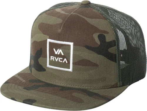 Vista 4 de RVCA Gorra de camionero ajustable Snapback para hombre