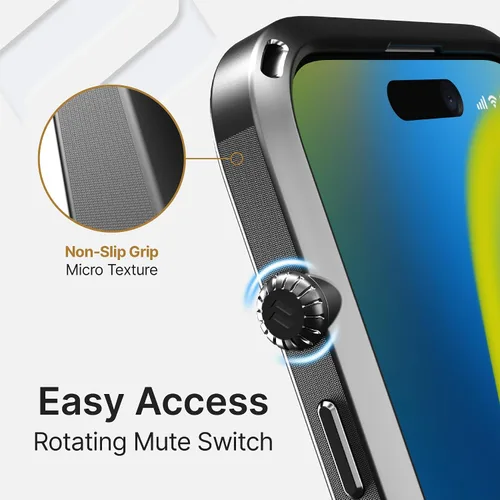 Vista 7 de Catalyst Influence - Funda para iPhone 14, compatible con MagSafe, a prueba de caídas, resistente a las huellas dactilares, duradera, fácil