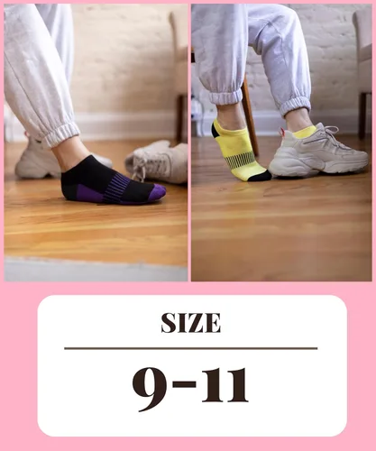 Vista 5 de Tipi Toe Women’s 12 Pack Cushioned Low Cut Socks – Breathable, Moisture-Wicking Athletic Comfort for Running & Daily Wear