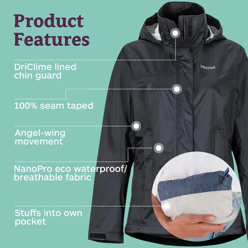 Vista 4 de MARMOT Chaqueta Precip Eco Mujer