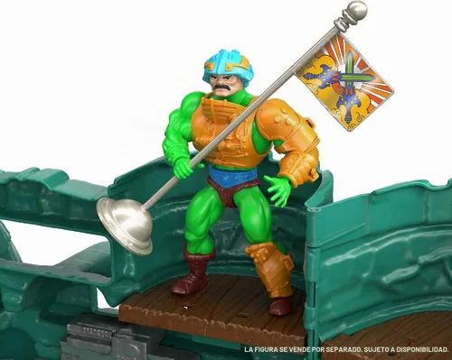 Vista 6 de Masters of the Universe Mattel Masters of the Universe Origins Set de Juego y Figura de Acción, Castillo de Grayskull con Hechicera, Juguetes MOTU