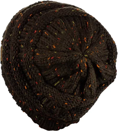 Vista 573 de C.C Trendy Warm Chunky Soft Stretch Cable Knit Beanie